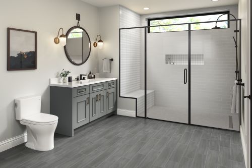 Emser Geometry Gray F39GEOMPTGR1010V2