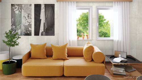 Surface Art Gallant Modern Concrete Bianco TSGVAGALBI1224