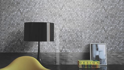 Surface Art Micro Crystal Stone II Grey TSMMCMICGRHEX