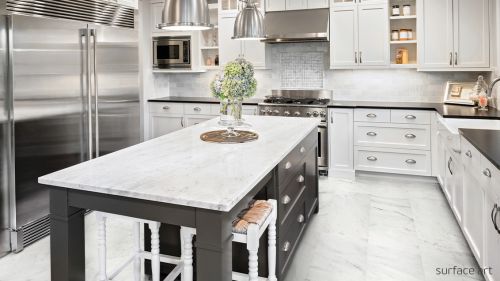 Surface Art Natural Marble Bianco Venatino TSAMCBVH1818