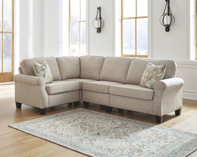 Alessio – Beige – Sofa 4 Pc Sectional 82404/38/77/46/35