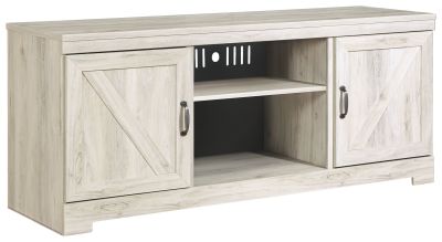 Bellaby – Whitewash – 63″ TV Stand W/Fireplace Option W331-68