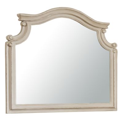 Realyn – Chipped White – Bedroom Mirror B743-36