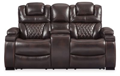 Warnerton – Chocolate – Pwr Rec Loveseat/Con/Adj Hdrst 7540718