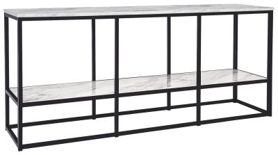 Donnesta – Gray / Black – Extra Large TV Stand W192-10