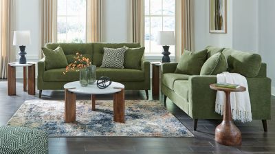 Bixler – Olive – 2 Pc. – Sofa, Loveseat 26107/38/35