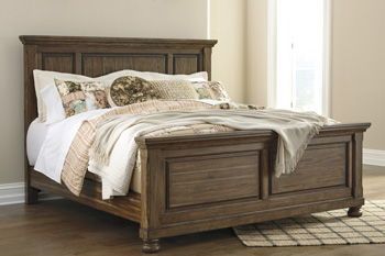 Flynnter – Medium Brown – Queen Panel Footboard B719-54