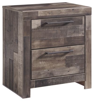 Derekson – Multi Gray – Two Drawer Night Stand B200-92
