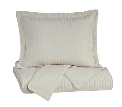 Raleda – Buff – Queen Coverlet Set Q493003Q
