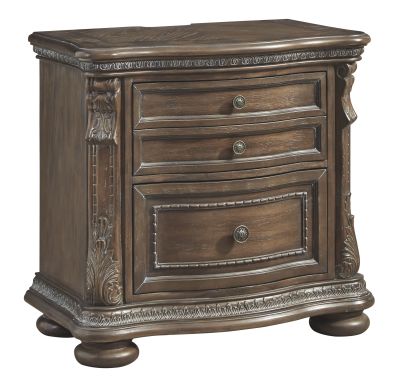 Charmond – Brown – Two Drawer Night Stand B803-92