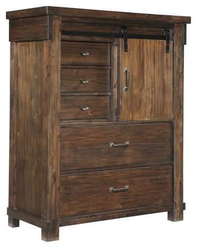 Lakeleigh – Brown Dark – Five Drawer Chest B718-46