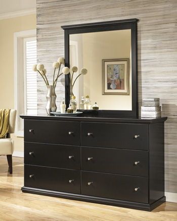 Maribel – Black – Bedroom Mirror B138-36