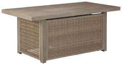 Beachcroft – Beige – Rectangular Fire Pit Table P791-773