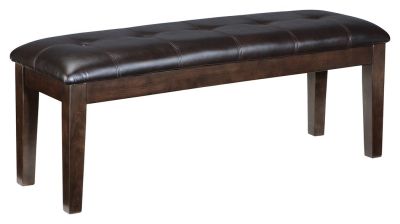 Haddigan – Dark Brown – Large Uph Dining Room Bench D596-00