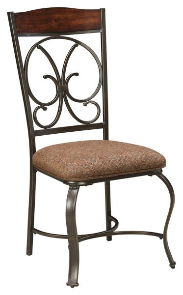 Glambrey – Brown – Dining Uph Side Chair (Set of 4) D329-01