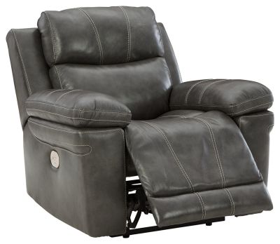 Edmar – Charcoal – Pwr Recliner/Adj Headrest U6480613