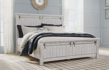 Brashland – White – Queen Panel Rails B740-96