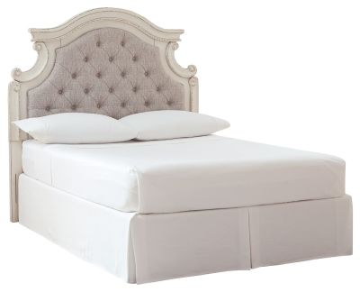 Realyn – Chipped White – Full Uph Panel Headboard B743-87