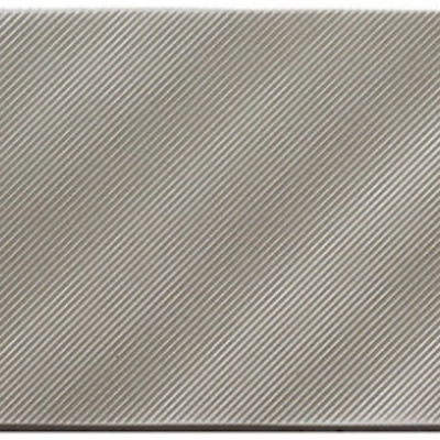 American Olean Refined Metals Stainless – Linear Wave Gloss – 4×8 RM51-L-48