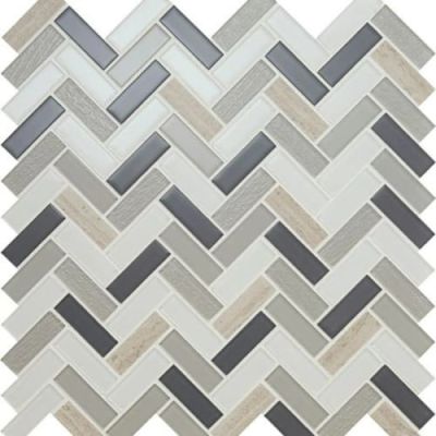 American Olean Serentina Tranquility Herringbone STN-HR-SA94