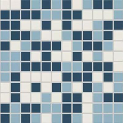 American Olean Unglazed Mosaics Tranquility Blend UNM-0A87