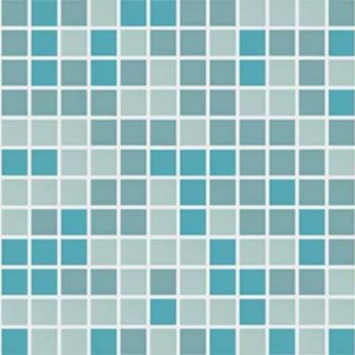 American Olean Unglazed Mosaics Blissful Blend UNM-0A88