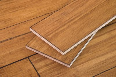 Shop Cali Bamboo Fossilized Wide Plank Distressed Mocha 7012001600 Hardwood Flooring Hadinger Flooring