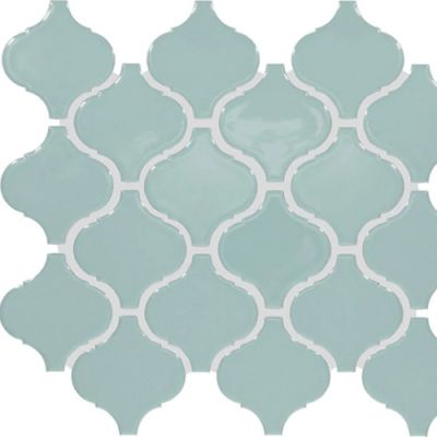 Daltile Color Wheel Retro Mosaic Spa Arabesque 0148ARA