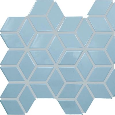 Daltile Color Wheel Retro Mosaic Waterfall 3d Cube 01693D