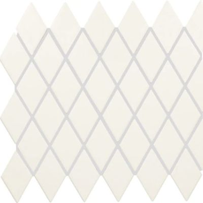 Daltile Color Wheel Retro Mosaic Matte Arctic White Harlequin 0790HARL