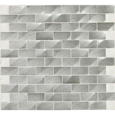 Daltile Structure Steel 1 x 2 BrickJoint ST7012BJMS1P