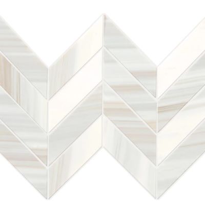 Daltile Pietra Divina Mosaic Calacatta Dolomiti Chevron M079-CHV