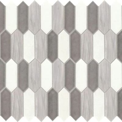 Daltile Fonte Deco Nautical Grey Blend Picket DA44