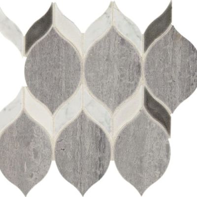 Daltile Fonte Deco Heather Hrb Bld Double Leaf DA51
