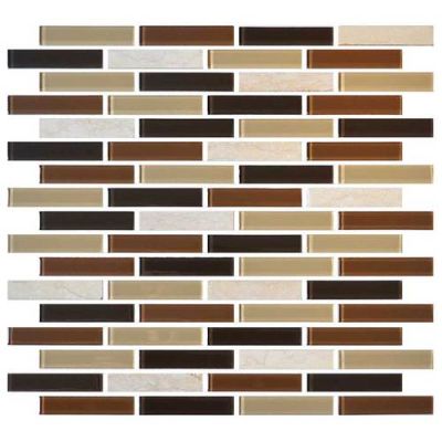 Daltile Mosaic Traditions Desert Dune 5/8 x 3 Brickjoint Mosaic BP94583BJMS1P