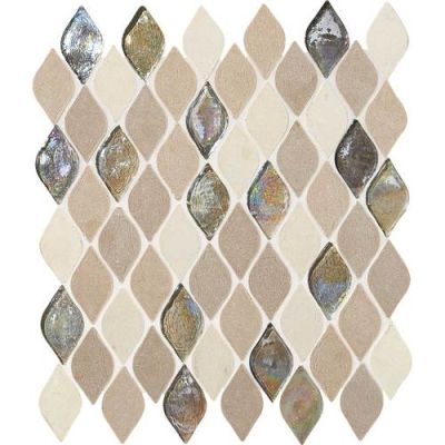 Daltile Limestone Collection Blanc Et Beige Rain Drop DA20RAINDRPMS1P