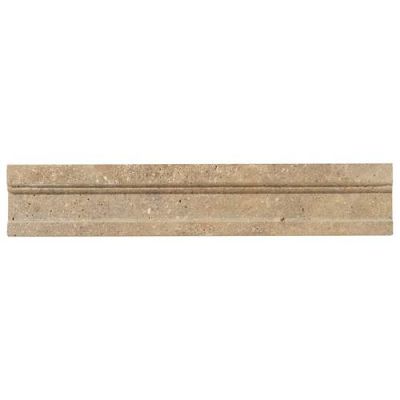 Daltile Limestone Collection Corton Sable Modern Chair Rail L343212MCR1U