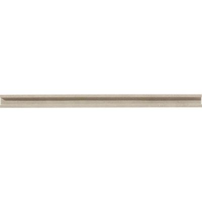 Daltile Limestone Collection Touques Gris Modern Pencil Rail L345112MPR1U