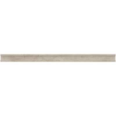 Daltile Limestone Collection Deco Volcanic Gray .75×12 Polished L725-7512POL
