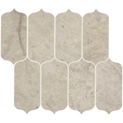Daltile Limestone Collection Deco Volcanic Gray 11×13 Ingot L725-1113HON