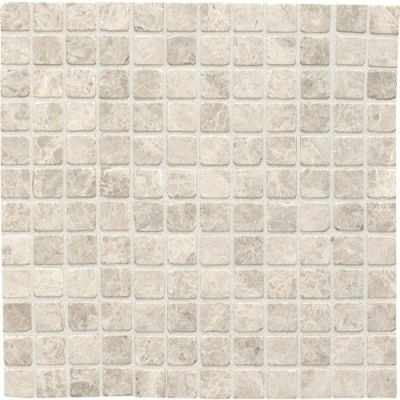 Daltile Limestone Collection Deco Arctic Gray 1×1 Straight Joint L757-11