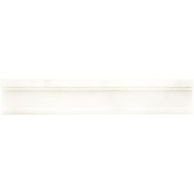 Daltile Marble Collection Deco Empyrean Ice Decorative 2×12 Polished M050-212POL