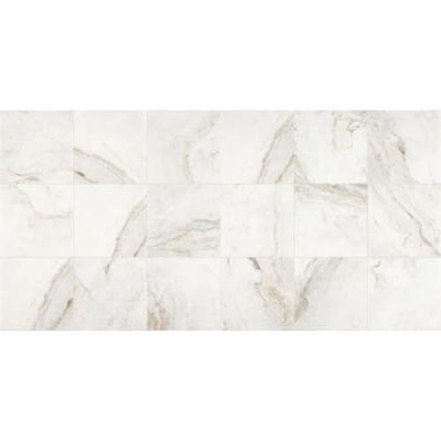 Daltile Marble Collection Field Tile Daphne White 18×18 Honed M103-1818HON