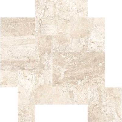 Daltile Marble Collection Meili Sand Versailles Pattern (Leather) M106PATTERN1N