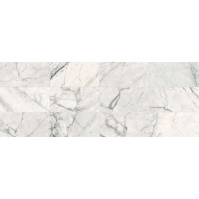 Daltile Marble Collection Field Tile Statuario 12×12 Polished M854-1212POL