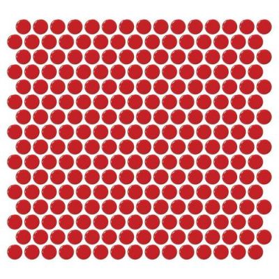 Daltile Retro Rounds Cherry Red RR0911PNYRDMS1P