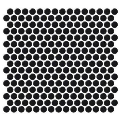 Daltile Retro Rounds Canvas Black Matte RR1511PNYRDMS1P