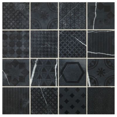 Daltile Sublimity™ Deco Strength Sequence Encaustic SB67-1111POL