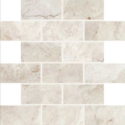 Daltile Esta Villa Garden White 2 x 4 Mosaic EV9724BJMS1P2