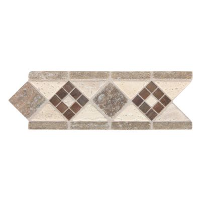 Daltile Fashion Accents Burnished Mix 4 x 11 Decorative Accent FA09411DECO1P